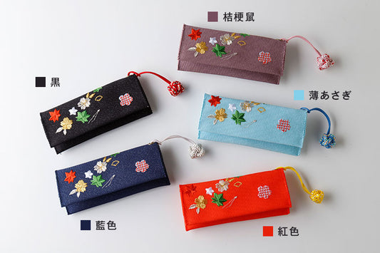 あだち|キーケース 花づくし