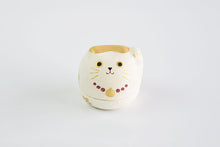 画像をギャラリービューアに読み込む, 石川紙業株式会社|和紙貼り陶器 美濃まねき 三毛猫 まる
