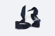 画像をギャラリービューアに読み込む, POTTENBURN TOHKII|ヘアバンド NAVY格子柄刺繍