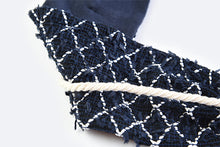 画像をギャラリービューアに読み込む, POTTENBURN TOHKII|ヘアバンド 紺リボンメッシュ生地
