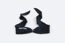 画像をギャラリービューアに読み込む, POTTENBURN TOHKII|ヘアバンド 紺リボンメッシュ生地