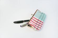 画像をギャラリービューアに読み込む, trois temps|Mariniere 横長がま口