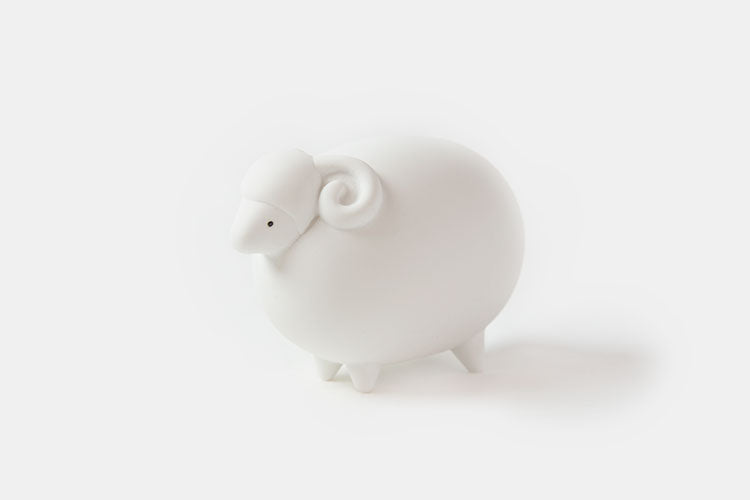 アトリエやま｜ひつじ(角) 無釉・つや無し – きるるはらら