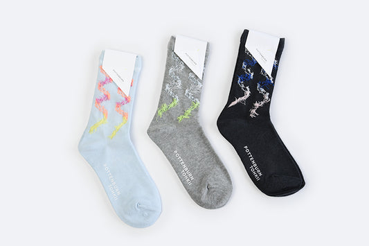 POTTENBURN TOHKII｜KAMINARI SOCKS