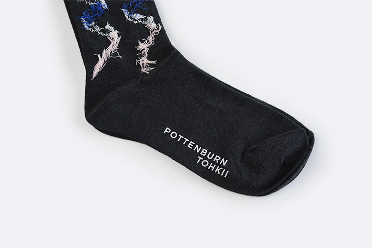 POTTENBURN TOHKII｜KAMINARI SOCKS